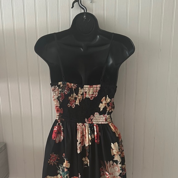 Band of Gypsies Floral Babydoll Summer Mini Dress sz M - Picture 11 of 13